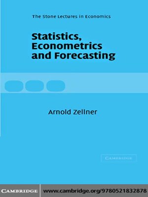 cover image of Statistics, Econometrics and Forecasting